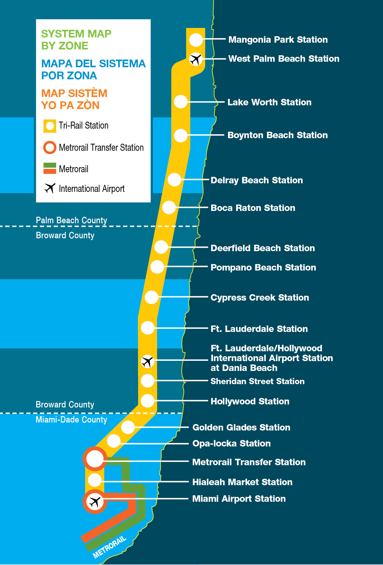 Train System Map